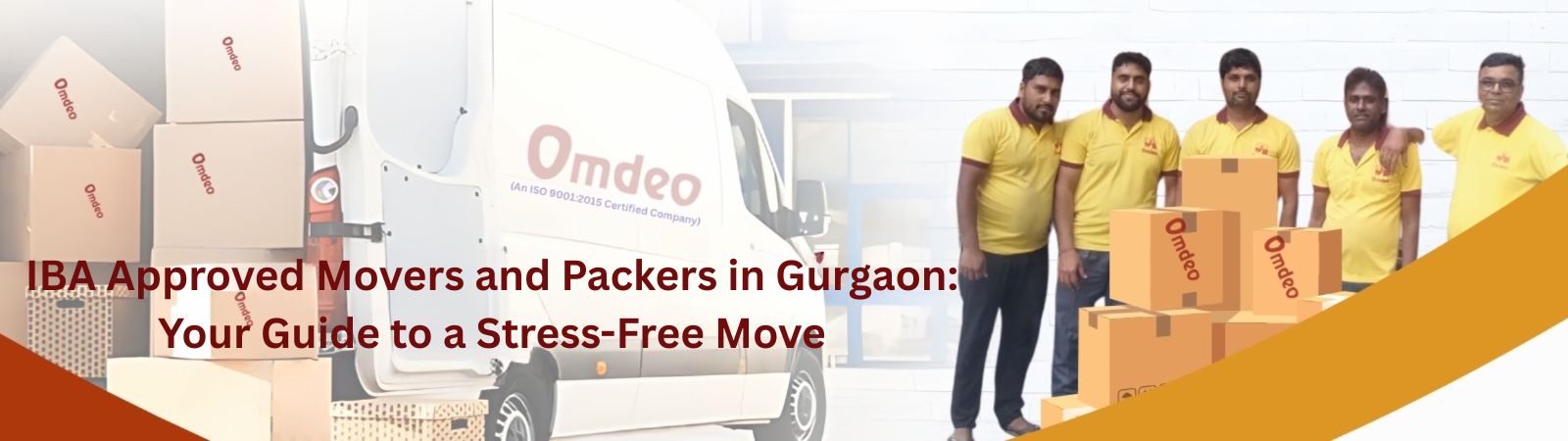 IBA Approved Movers and Packers in Gurgaon | Omdeo